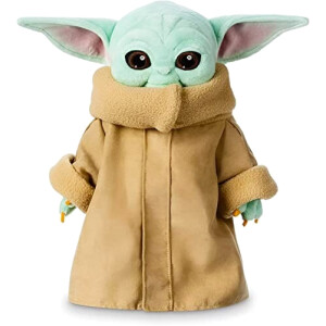 Peluche Le Mandalorian, The child - Star Wars - vert 25 cm