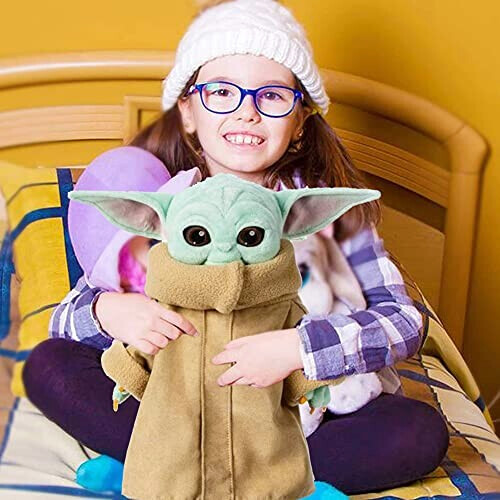 Peluche Le Mandalorian, The child - Star Wars - vert 25 cm variant 1 