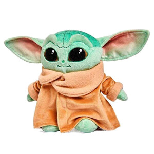 Peluche Yoda, Le Mandalorian - Star Wars - vert et marron