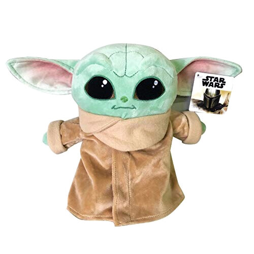 Peluche Le Mandalorian, The child - Star Wars - verte 25 cm