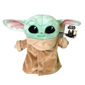Peluche Le Mandalorian, The child - Star Wars - verte 25 cm