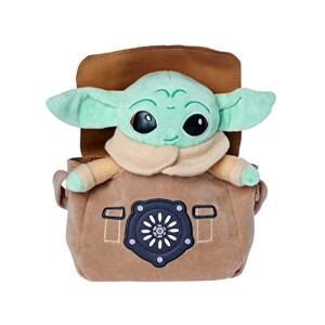 Peluche Yoda, Le Mandalorian - Star Wars - groen 25 cm