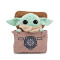 Peluche Yoda, Le Mandalorian - Star Wars - groen 25 cm - miniature variant 5