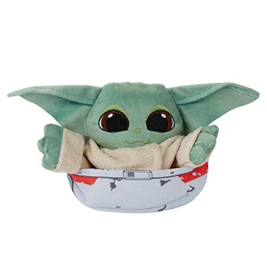 Peluche Yoda, Le Mandalorian, The child - Star Wars - multicolore 19 cm
