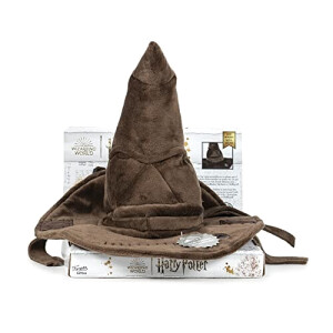 Peluche Gryffondor, Serpentard, Serdaigle, Poufsouffle - Harry Potter - brun 24 cm