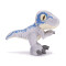 Peluche Jurassic Park bleu gris 25 cm - miniature