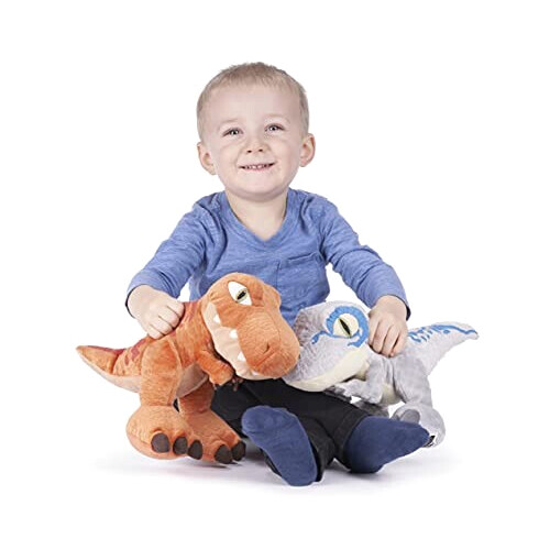 Peluche Jurassic Park bleu gris 25 cm variant 7 