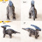 Peluche Jurassic Park gris 41 cm - miniature variant 1