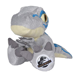 Peluche Jurassic Park bleu 46 cm