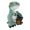 Peluche Jurassic Park multicolore 20 cm - miniature variant 1
