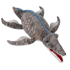 Peluche Jurassic Park gris 45 cm