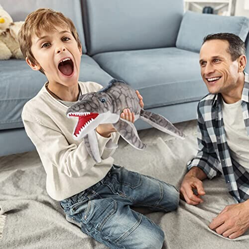 Peluche Jurassic Park gris 45 cm variant 0 