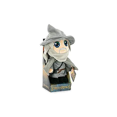 Peluche Gandalf, Aragorn, Frodon Sacquet, Legolas, Gollum - Le Seigneur des anneaux - 28 cm