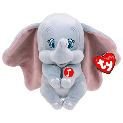 Peluche Dumbo gris 15 cm