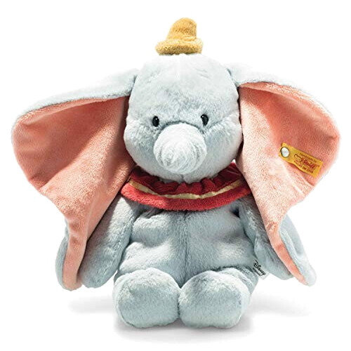 Peluche Dumbo bleu clair 30 cm