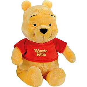 Peluche Winnie l'ourson rouge 21.6x37 cm
