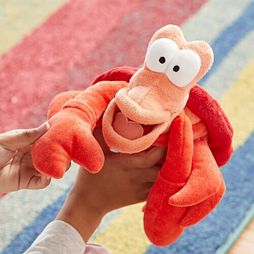 Peluche Sébastien - La petite sirène - rojo variant 0 