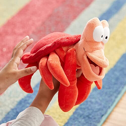 Peluche Sébastien - La petite sirène - rojo variant 1 