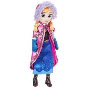 Peluche Anna - La reine des neiges - 14.1x27 cm