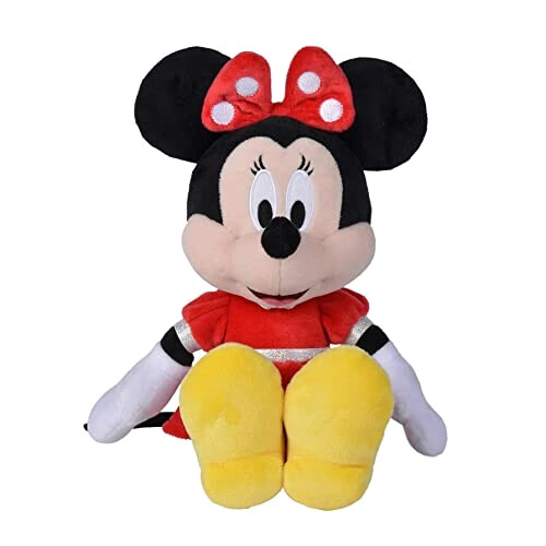 Peluche Minnie noir rouge jaune 35 cm variant 0 