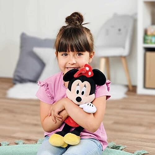 Peluche Minnie noir rouge jaune 35 cm variant 1 