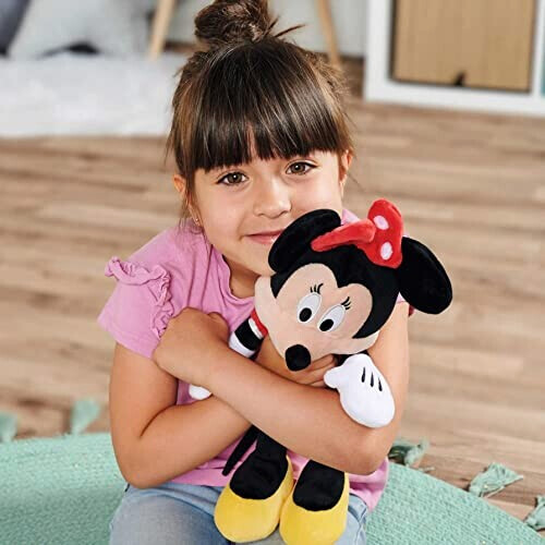 Peluche Minnie noir rouge jaune 35 cm variant 2 