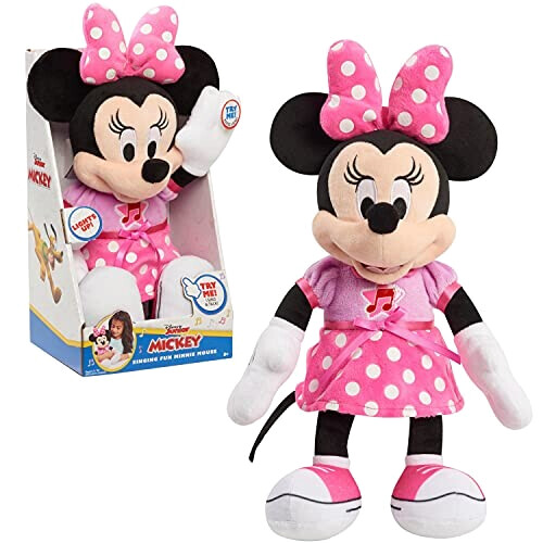 Peluche Mickey - Minnie - multicolore 30 cm