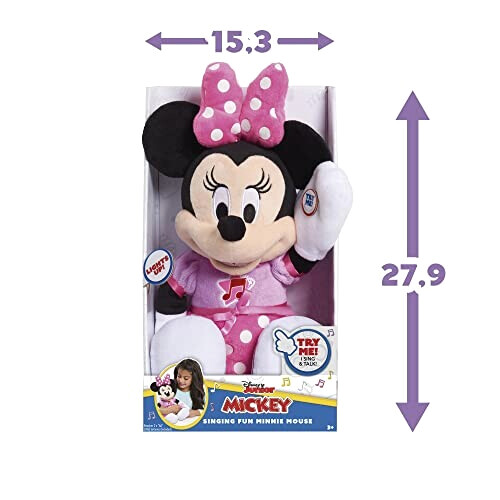 Peluche Mickey - Minnie - multicolore 30 cm variant 6 