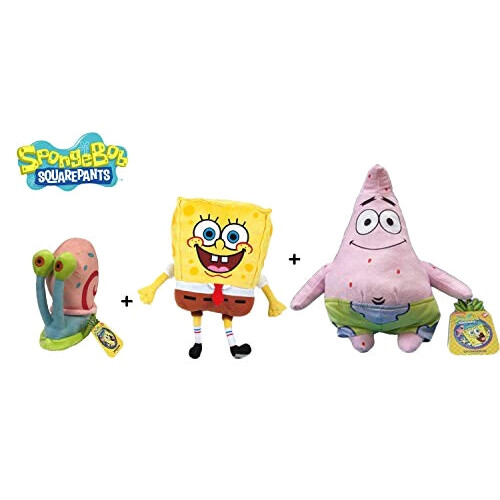 Peluche Patrick l'étoile de mer - Bob l'éponge - 18 cm