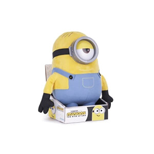 Peluche Gru, Stuart - Les minions - jaune 30 cm