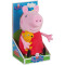 Peluche Peppa Pig rose 14x18 cm - miniature