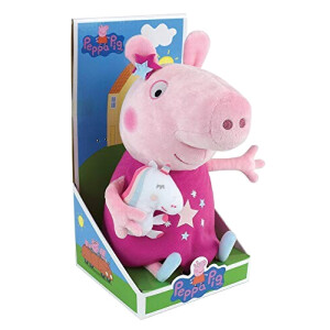Peluche Peppa Pig multicolore 14x20 cm