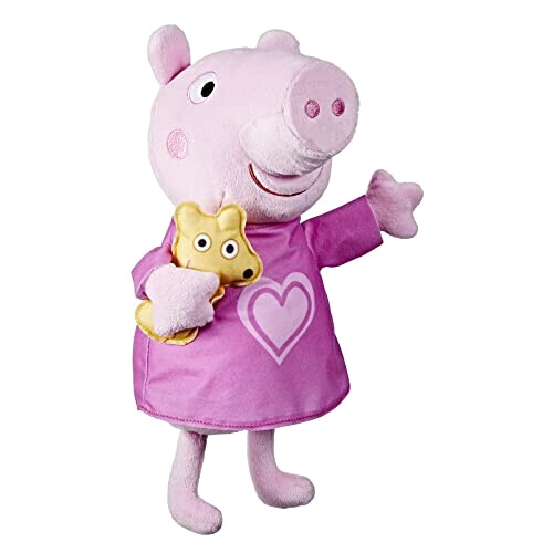 Peluche Peppa Pig multicolore 28 cm