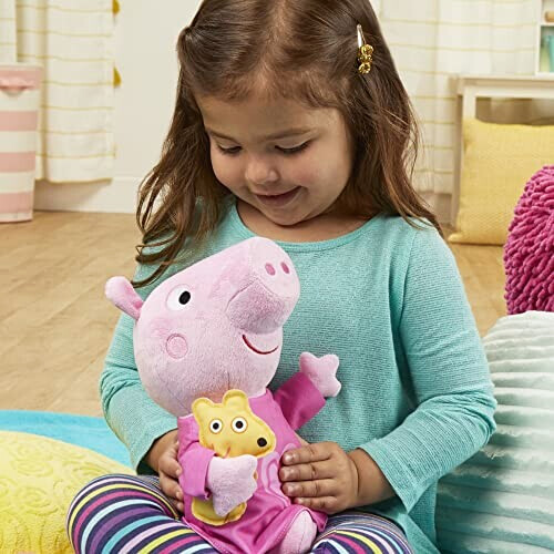 Peluche Peppa Pig multicolore 28 cm variant 3 