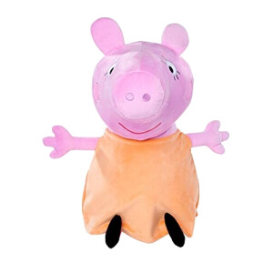 Peluche Peppa Pig blanc/beige 35 cm