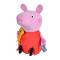 Peluche Peppa Pig marron 30x30 cm - miniature variant 1