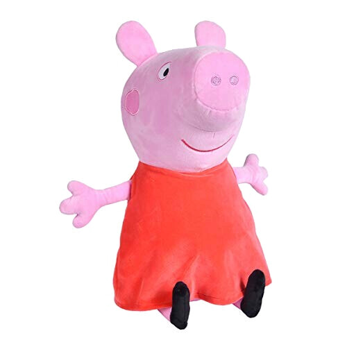 Peluche Peppa Pig blanc/beige 33 cm