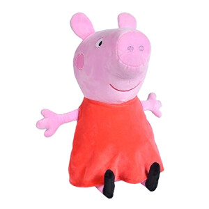 Peluche Peppa Pig blanc/beige 33 cm