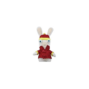 Peluche Lapins crétins couleuré 22 cm