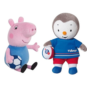 Peluche T'choupi multicolore 17 cm