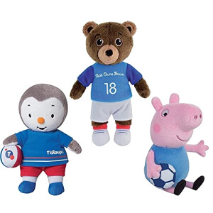 Peluche T'choupi multicolore 18 cm