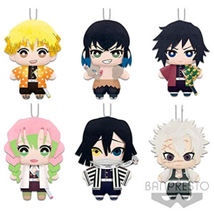 Peluche Kimetsu no Yaiba - Demon Slayer - multicolore 15 cm