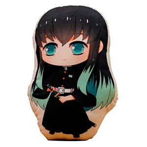 Peluche Nezuko, Zenitsu - Demon Slayer - 45x45 cm