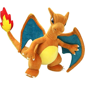 Peluche Dracaufeu - Pokémon - 30 cm