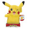 Peluche Pikachu - Pokémon - noir 30 cm - miniature