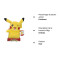 Peluche Pikachu - Pokémon - noir 30 cm - miniature variant 5