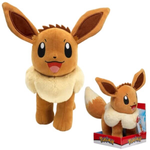 Peluche Évoli - Pokémon -  licence officielle 30 cm