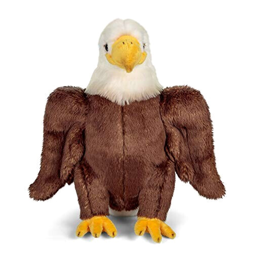 Peluche Aigle blanc et marron variant 0 