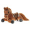 Peluche Cheval marron - miniature