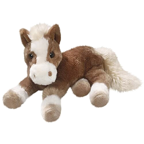 Peluche Cheval p - marron 30 cm